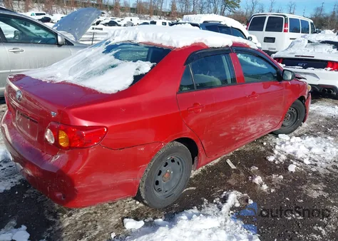 2010 Toyota Corolla Le z USA, uszkodzony, nr VIN 1NXBU4EE2AZ358005